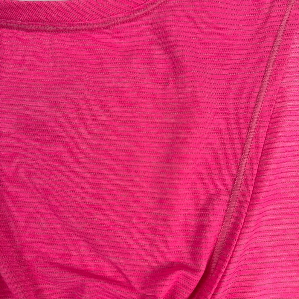 Lululemon In A Cinch Tank Top Heathered‎ Neon Pink Womens Size 4